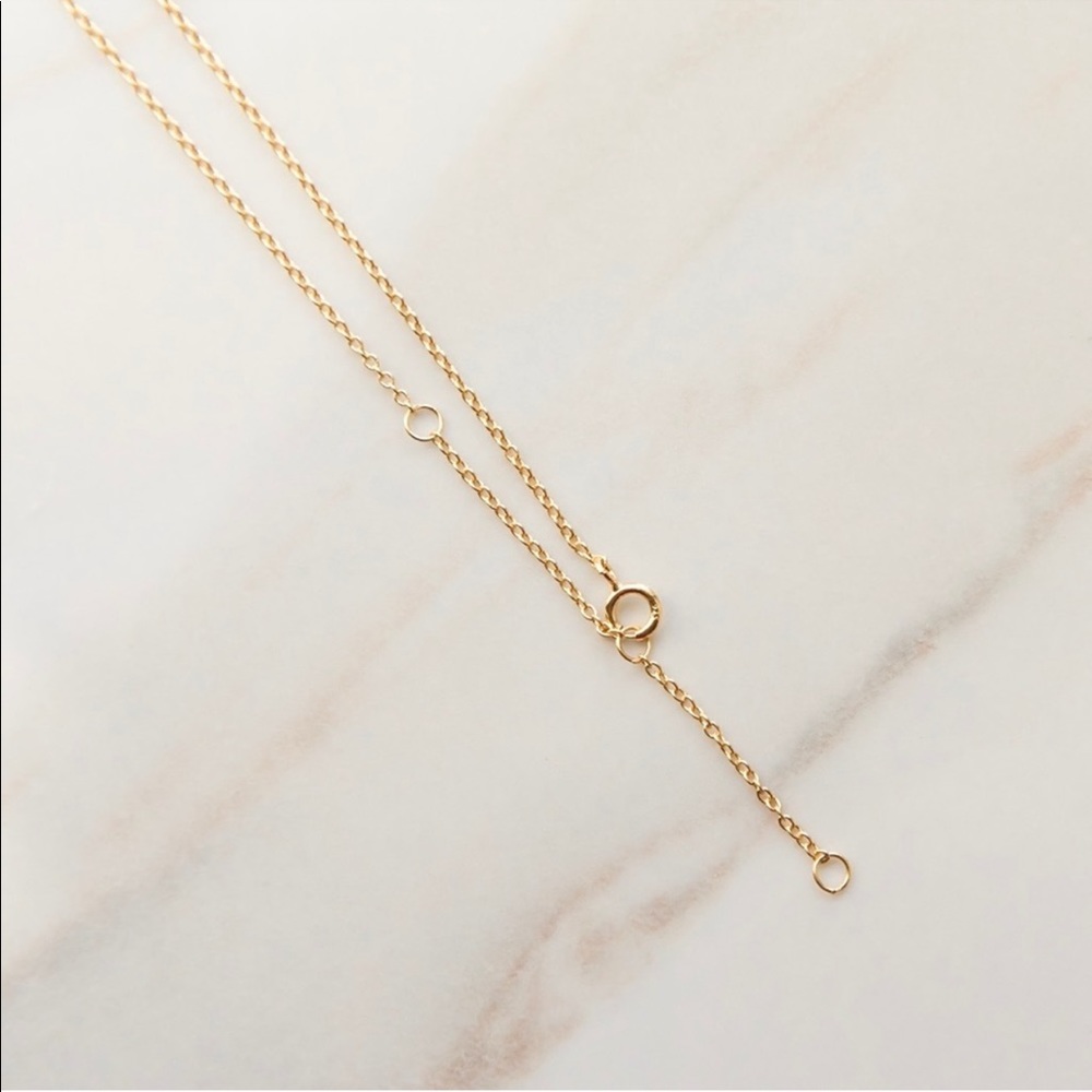 Dainty Elephant Necklace | 14k Gold Plated - Picture 4 of 5